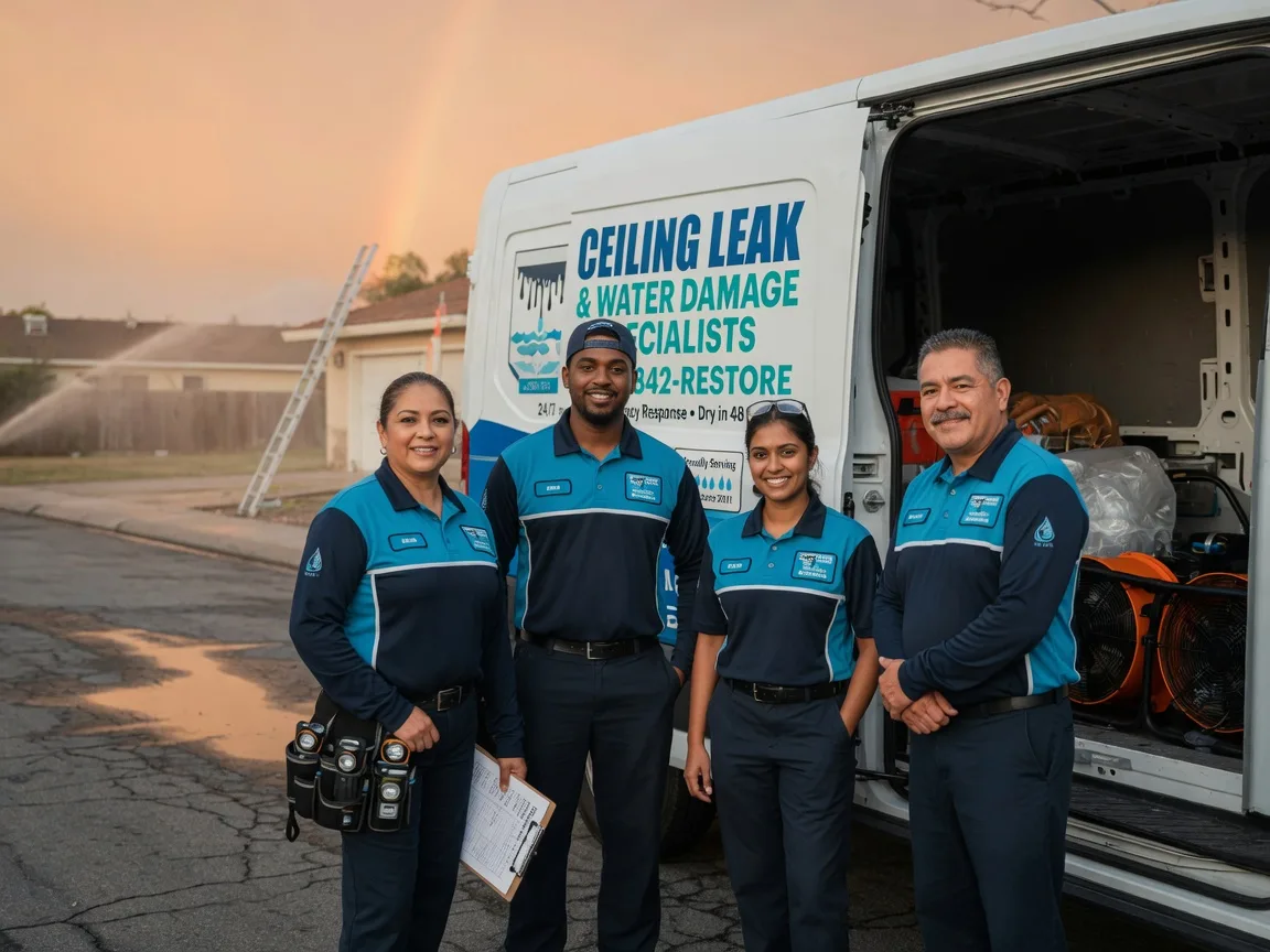 Ceiling Leak Cleanup company in Moundridge, KS